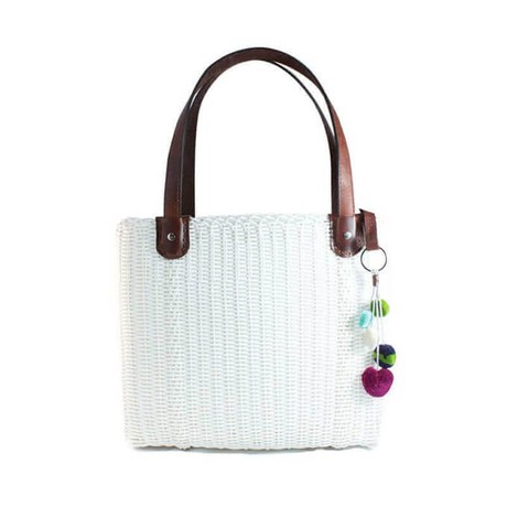 Ethical handbag made by artisans