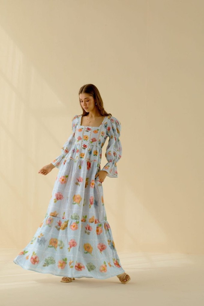 Patterned summer dress