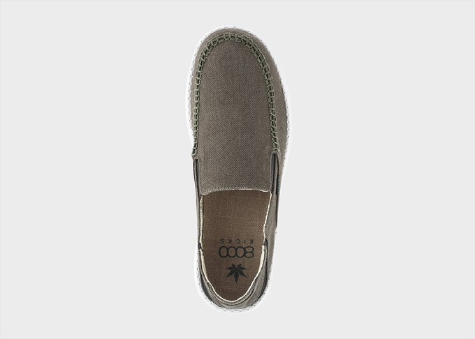 SunSlide Hemp Slip-on for Women in Dark Green from 8000kicks