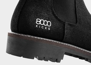 The Crossover Hemp Chelsea for Women in Black from 8000kicks