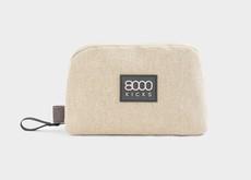 Accessory & Tech Pouch in beige hemp via 8000kicks