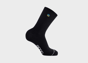 Ukraine Crew Socks in Black from 8000kicks