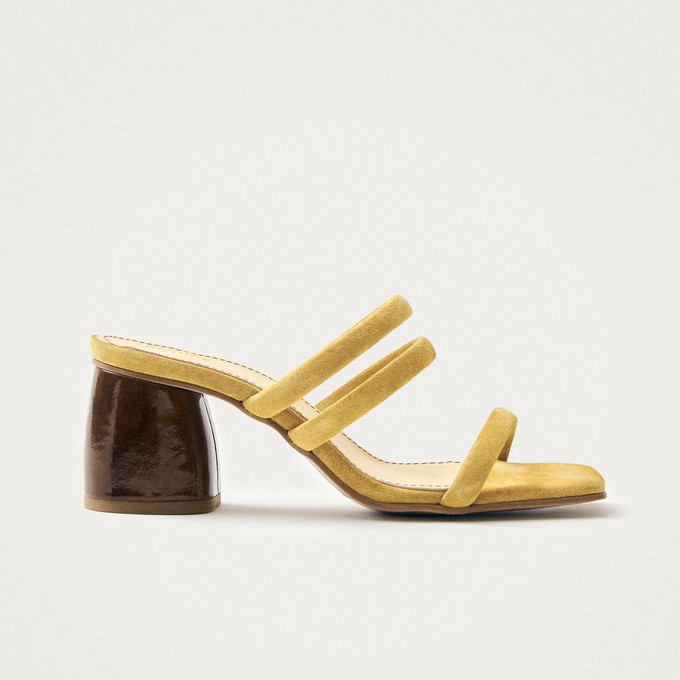 Indiana Marigold Leather Sandals from Alohas