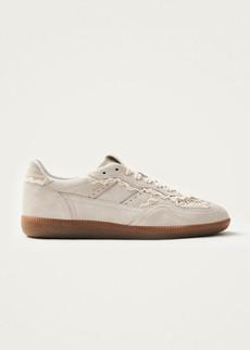 Tb.490 Crochet Cream Leather Sneakers via Alohas