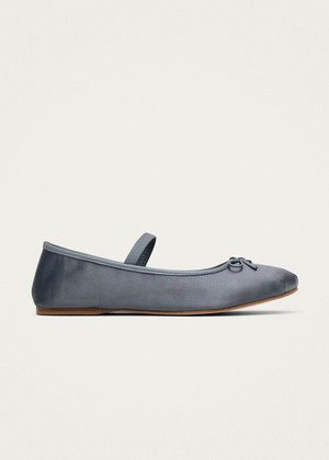 Odette Stone Grey Ballet Flats from Alohas