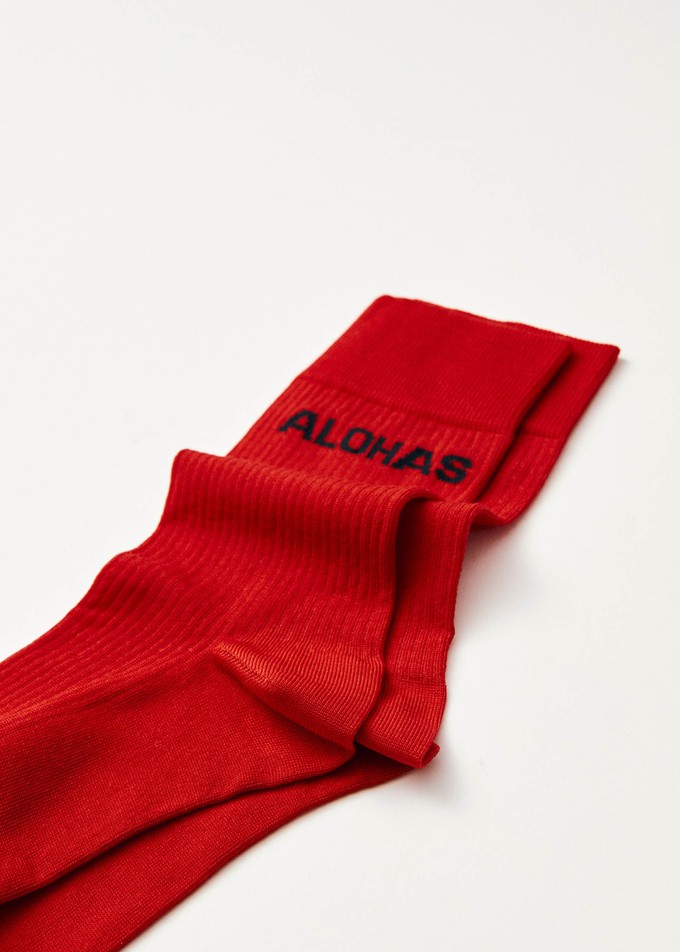 Ava Red Socks from Alohas