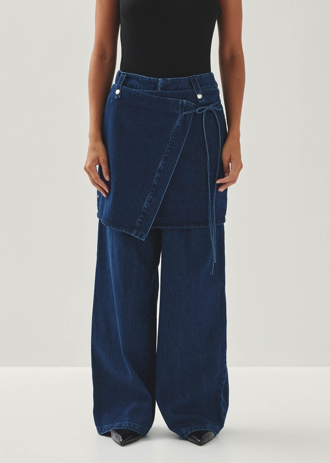 Liliana Blue Denim Trousers from Alohas