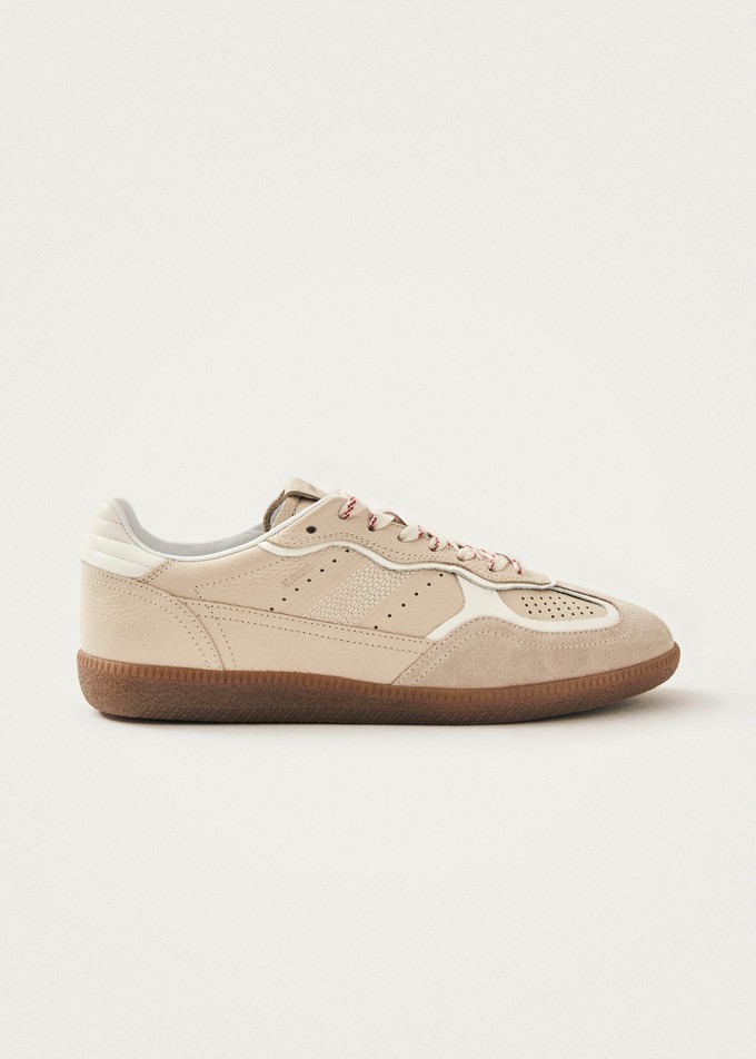 Tb.490 Rife Grain Cream Leather Sneakers from Alohas