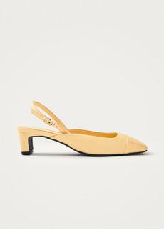 Lindy Bliss Vanilla Leather Pumps via Alohas