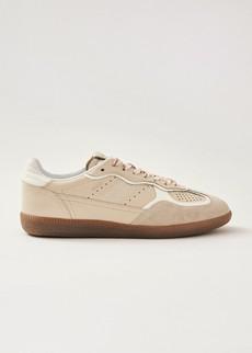 Tb.490 Rife Grain Cream Leather Sneakers via Alohas