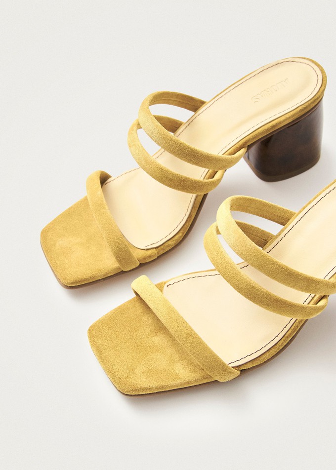 Indiana Marigold Leather Sandals from Alohas