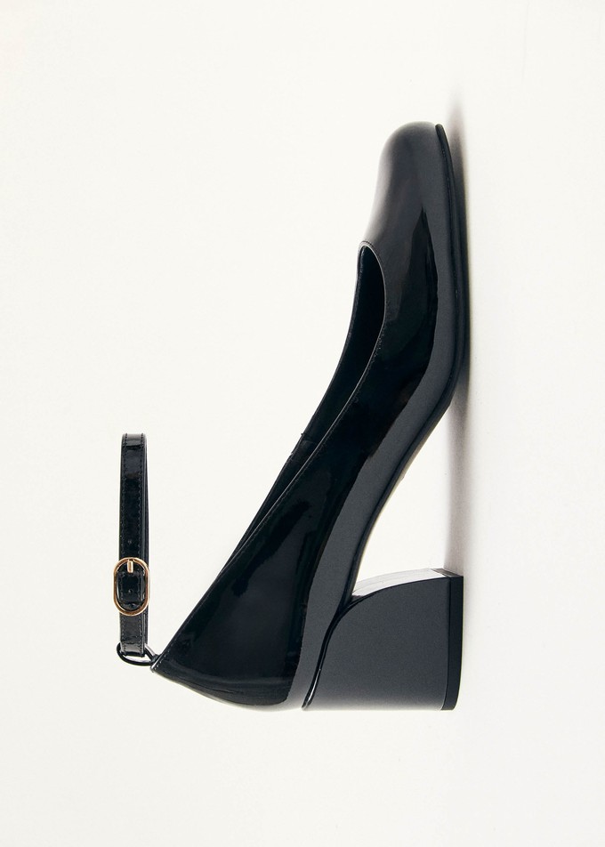 Antoine Onix Black Leather Pumps from Alohas