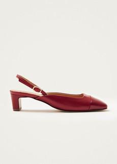 Lindy Bliss Red Leather Pumps via Alohas