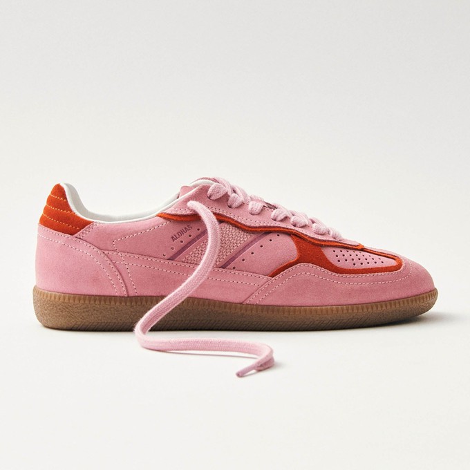 Tb.490 Rife Sea Pink Leather Sneakers from Alohas