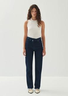 Kansas Indigo Denim Trousers via Alohas