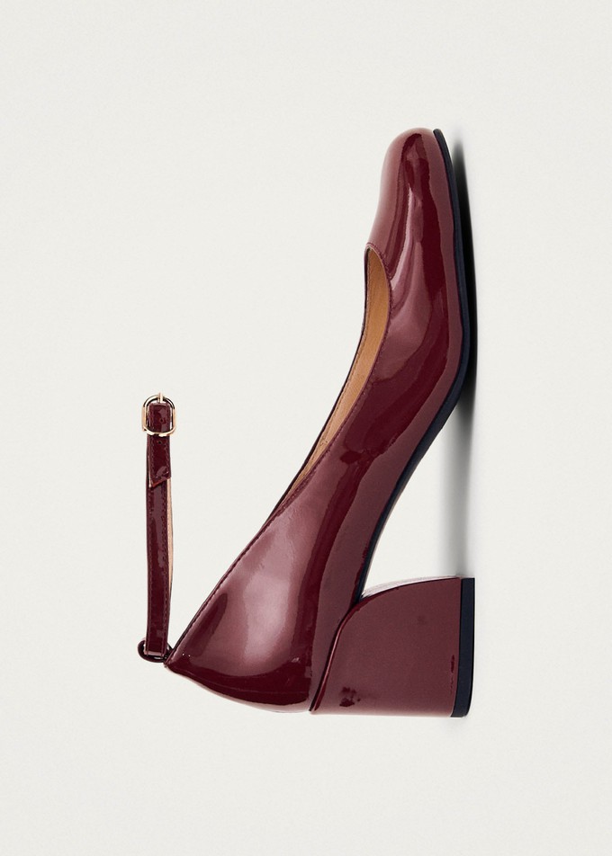 Antoine Onix Burgundy Leather Pumps from Alohas