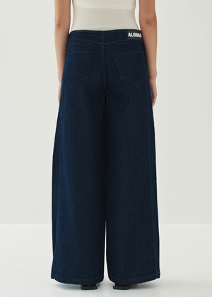 Magda Indigo Denim Trousers from Alohas