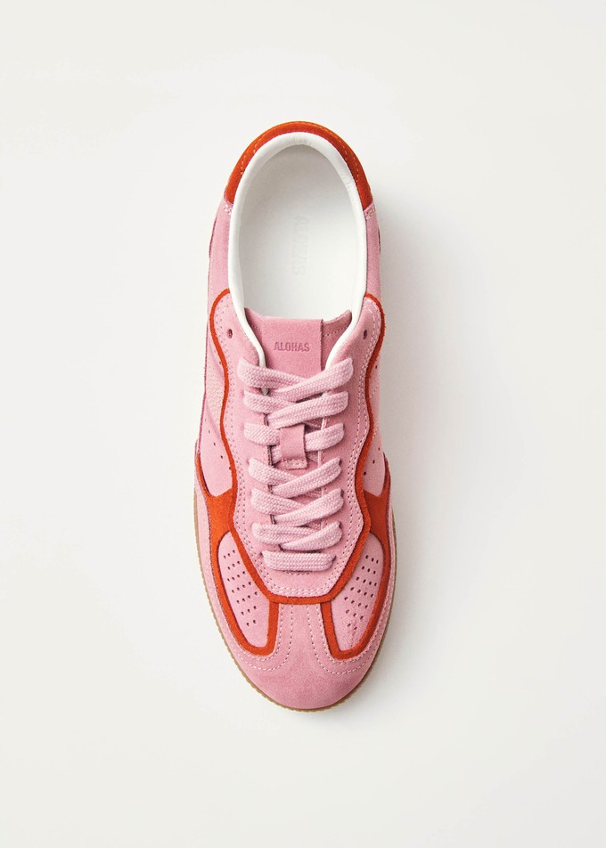 Tb.490 Rife Sea Pink Leather Sneakers from Alohas