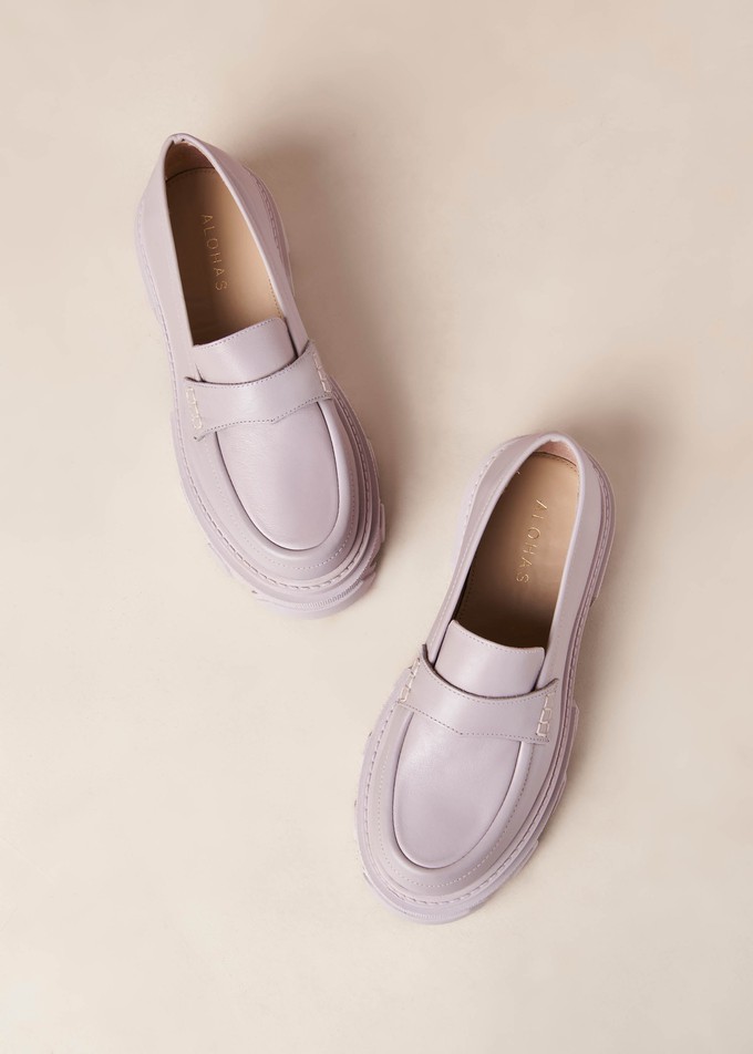 Trailblazer Lila Leather Loafers from Alohas