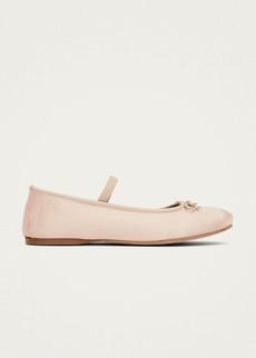 Odette Pale Pink Ballet Flats via Alohas