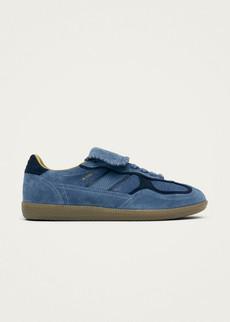 Tb.490 Club Suede Blue Leather Sneakers via Alohas