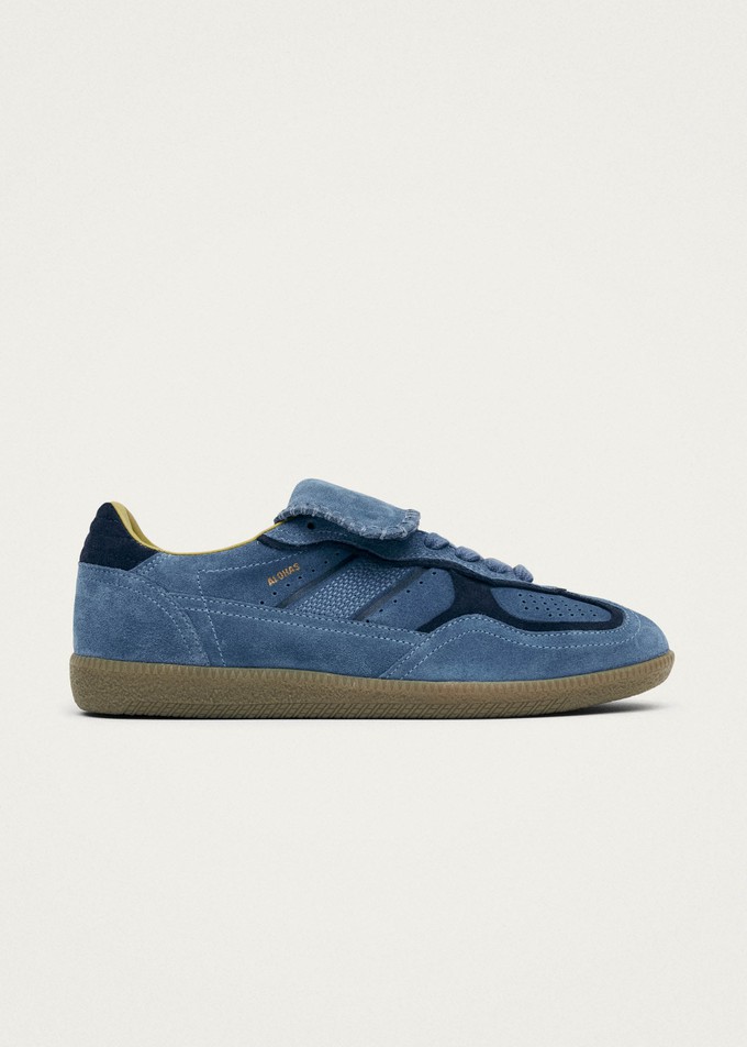 Tb.490 Club Suede Blue Leather Sneakers from Alohas