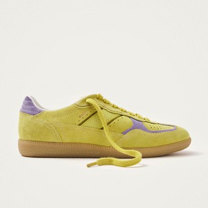 Tb.490 Rife Acid Green Leather Sneakers from Alohas