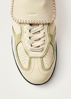 Tb.490 Club Onix Cream Leather Sneakers from Alohas