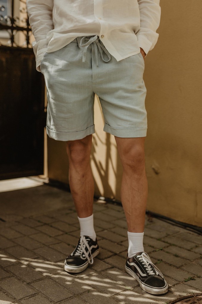 Linen shorts ARES from AmourLinen