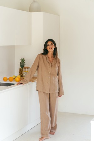 Long sleeve pyjama set Nightly from AmourLinen