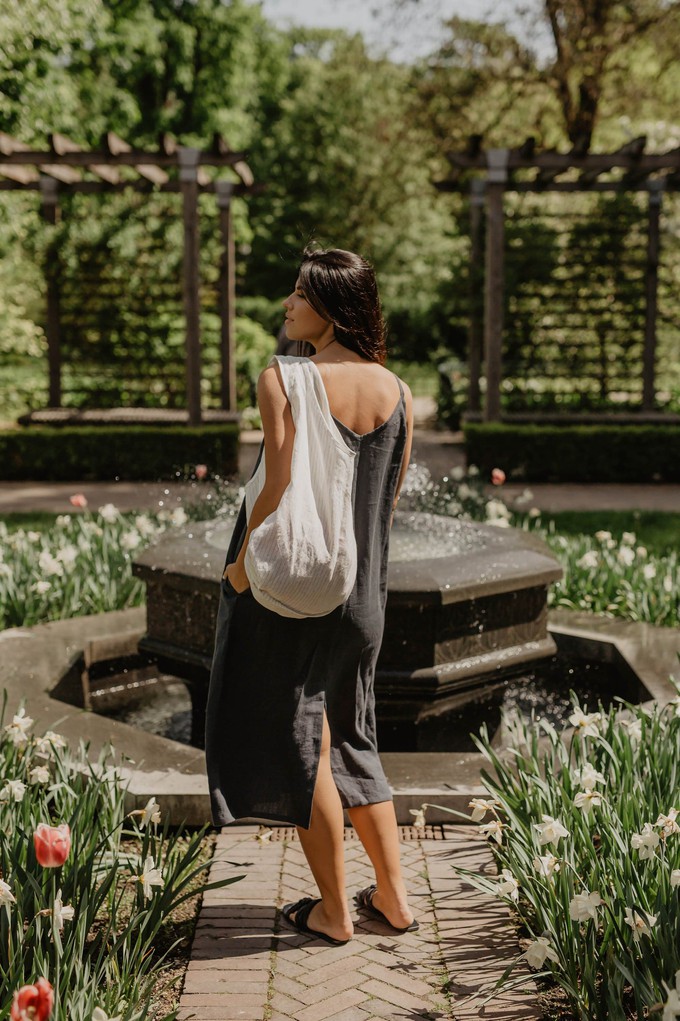 Linen tote bag from AmourLinen