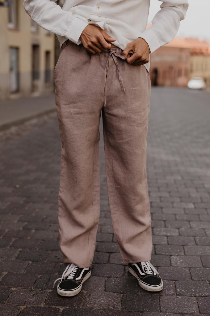 Linen pants ADONIS from AmourLinen