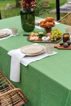 Linen placemats set of 2 in White via AmourLinen