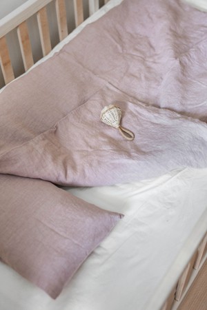 Linen baby bedding from AmourLinen