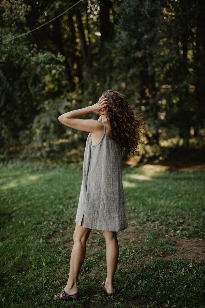 Linen slip dress ZOE