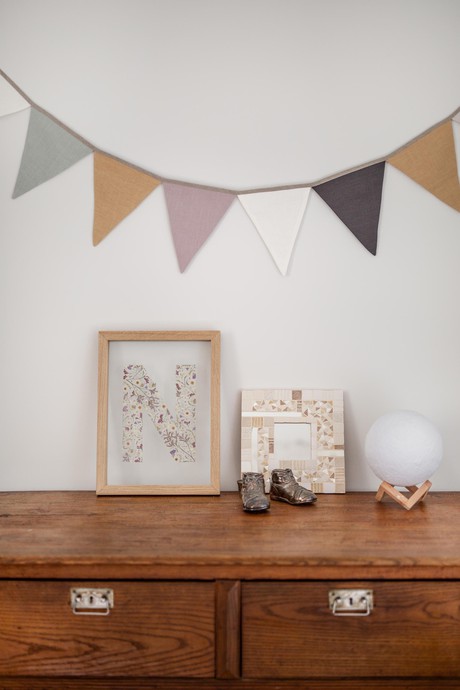 Linen baby bunting from AmourLinen