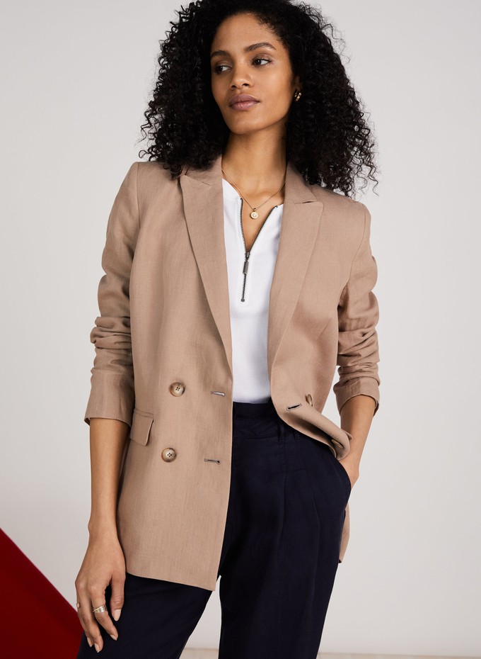 Maxine Hemp DB Jacket from Baukjen