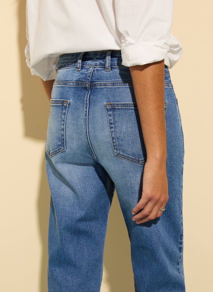 Petite Eda Organic Cotton Stretch Boyfriend Jeans from Baukjen