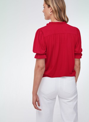 Noa Short Sleeve Blouse from Baukjen