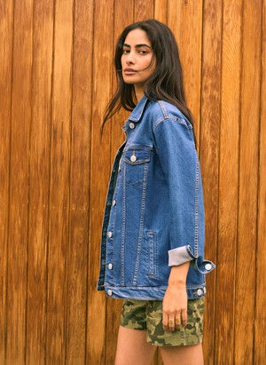 Baukjen Organic Longline Denim Jacket from Baukjen