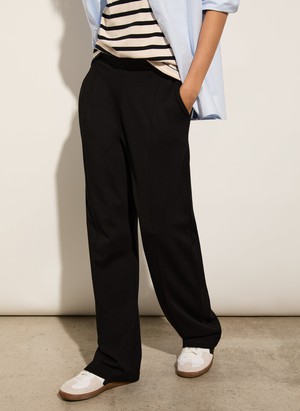 Petite Marian Ponte Wide Leg Trousers from Baukjen