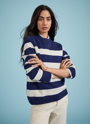 Vivien Reversible Organic Cotton Jumper from Baukjen