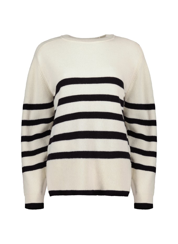 Fleur Striped Wool Blend Jumper from Baukjen