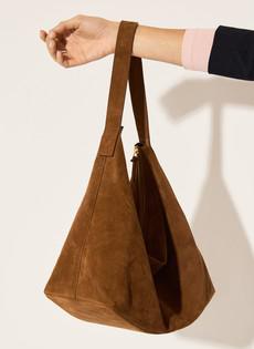 Lynette Suede Tote Bag via Baukjen