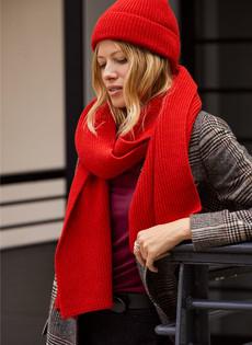 Alina Recycled Wool Scarf via Baukjen