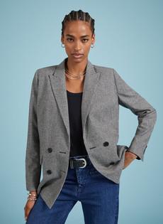 Beatrix Recycled Wool Blend Blazer via Baukjen