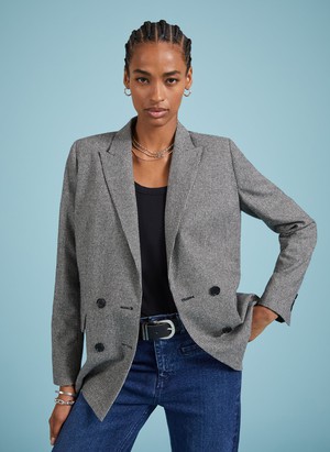 Beatrix Recycled Wool Blend Blazer from Baukjen