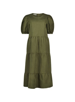 Georgiana Tiered Midi Dress from Baukjen