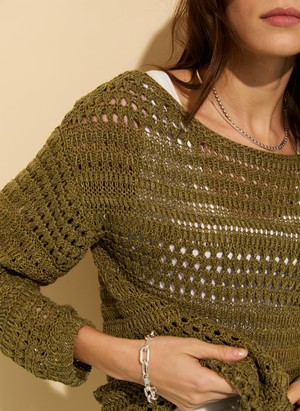 Ellinor European Flax Blend Jumper from Baukjen