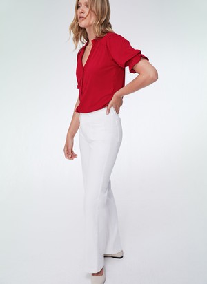 Noa Short Sleeve Blouse from Baukjen